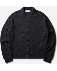 Our Legacy - S Evening Polo Charcoal Melange - Lyst