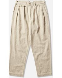 Vans - Men S Back Pleated Trousers Creme Brulee - Lyst