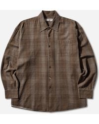 Our Legacy - S Borrowed Shirt Dakota Flannel Check - Lyst