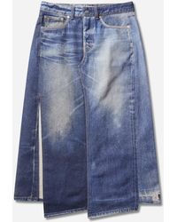 Our Legacy - S Craft Skirt Azure Print - Lyst
