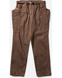 Sacai - S Denim Pants - Lyst