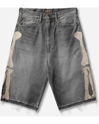 Kapital - Men S 14oz Denim 5p Shorts (bone) - Lyst