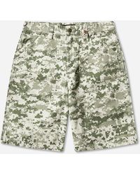 Vans - S Premium Check-5 Baggy Canvas Short Digi Camo - Lyst