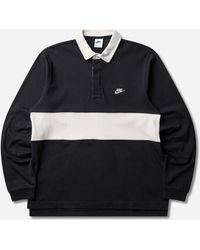 Nike - Sportswear Club Rugby Polo Phantom - Lyst