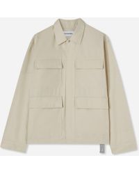 Oamc Peacemaker - Men S Pocket Loose Shirt Sand - Lyst