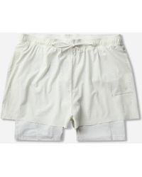 On Shoes - Post Archive Facti (Paf) Zero 2-In-1 Shorts Ice Gale - Lyst