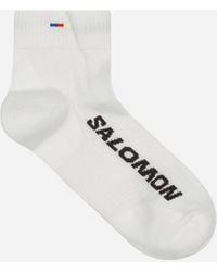 Salomon - Sunday Smart Ankle Socks Snow - Lyst