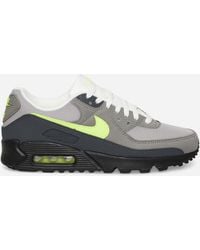 Nike - Air Max 90 Sneakers Black / Neon Yellow - Lyst