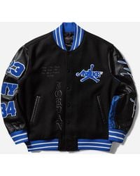Nike - S Awake Ny Varsity Jacket Game Royal - Lyst