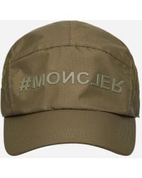 Moncler - Day-Namic Baseball Cap Khaki - Lyst