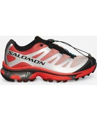 Salomon - Xt-4 Og Sneakers Silver / Black / Fiery Red - Lyst