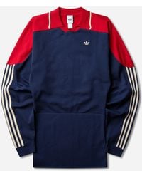 adidas - Women S Polo Dress Night Indigo / Power Red / Warm Vanilla - Lyst