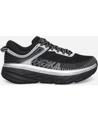 Hoka One One - Men S Stealth / Tech Bondi 7 Sneakers / Stardust - Lyst