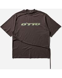 OTTOLINGER - S Deconstructed Oversized T-Shirt Dark - Lyst