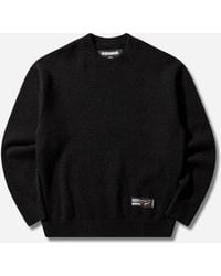 Neighborhood - Men S Plain Crewneck Sweater - Lyst