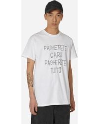 SLAM JAM - Deemo Pagherete Caro Pagherete Tutto T-shirt - Lyst