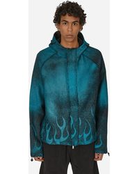 Haydenshapes - Traction Hooded Fleece Jacket Flames - Lyst