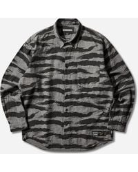 Neighborhood - S Camo Pattern Chambray Longsleeve Shirt - Lyst