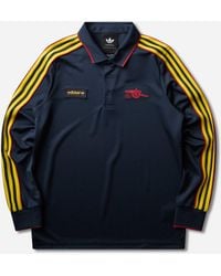 adidas - Arsenal Spzl F.C. Polo Shirt Aurora Ink - Lyst