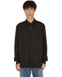 Undercover - Barbed Wire Embroidered Shirt - Lyst