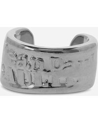 Jean Paul Gaultier - Logo Bracelet Silver - Lyst