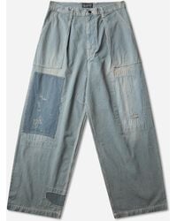 Kapital - Men S Liberty Hickoree Fatigue baggy Pants (rushfiled Remake) Hickory Stripes - Lyst