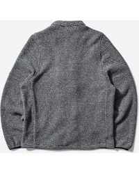 Rayon Vert W3W - S Becco Fleece Jacket Obsidian - Lyst