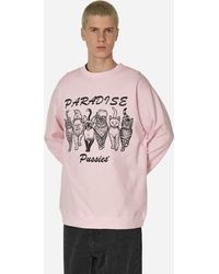 Paradis3 - Paradise Pussies Crewneck Sweatshirt - Lyst