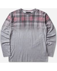 Racer Worldwide - Plaid Longsleeve T-Shirt - Lyst