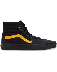 vans sk8 hi yellow black