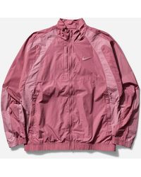 Nike - Men S Nocta Woven Track Jacket Desert Berry - Lyst