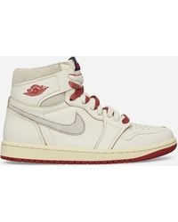 Nike - S Air Jordan 1 High Og Rare Air Sneakers Sail Cinnabar - Lyst