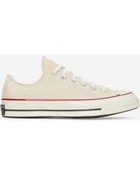 Converse - Chuck 70 Vintage Canvas Sneakers Parchment / Garnet / Egret - Lyst