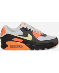 Nike - Air Max 90 Sneakers Light Smoke Grey / Hyper Crimson - Lyst