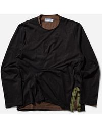 Kiko Kostadinov - Men S Inex Mesh Top Brown / - Lyst