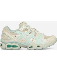Asics - Women S Gel-nimbus 9 Sneakers Vanilla / White - Lyst