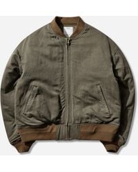 Visvim - Men S Barton Down Jacket Olive - Lyst