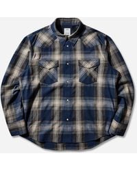 Visvim - Men S Four Corners Longsleeve Shirt - Lyst