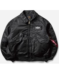 Alpha Industries - S Cwu-45 Heritage Bomber Jacket - Lyst
