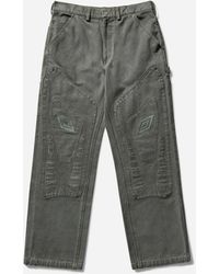 Umbro - Men S Shinguard Canvas Pants Dark Olive - Lyst