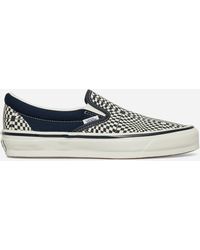 Vans - Classic Slip-on Reissue 98 Sneakers True Navy / Check - Lyst