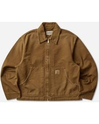 Carhartt - Men S Og Arcan Jacket Hamilton (destroy Wash) - Lyst