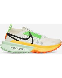 Nike - Wmns Zoomx Zegama Trail 2 Sneakers Summit White / Laser Orange - Lyst