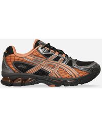 Asics - Gel-nimbus 10.1 Sneakers Black / Rust Orange - Lyst