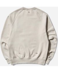 Nike - Men S Nocta Fleece Crewneck Sweatshirt Light Orewood Brown - Lyst
