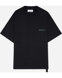 Oamc Peacemaker - Keys Print Oversized Fit T-Shirt - Lyst