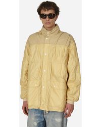 Our Legacy - Rubberized Nylon Exhaust Puffa Jacket Cream - Lyst