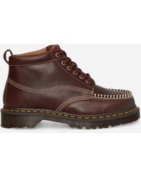 Dr. Martens - Lowell Chukka Moc Toe Leather Ankle Boots - Lyst