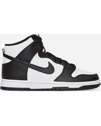 Nike - Dunk High Retro Sneakers White / Black - Lyst