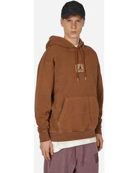 Nike - Faded Statement Fleece Hooded Sweatshirt Light British Tan - Lyst